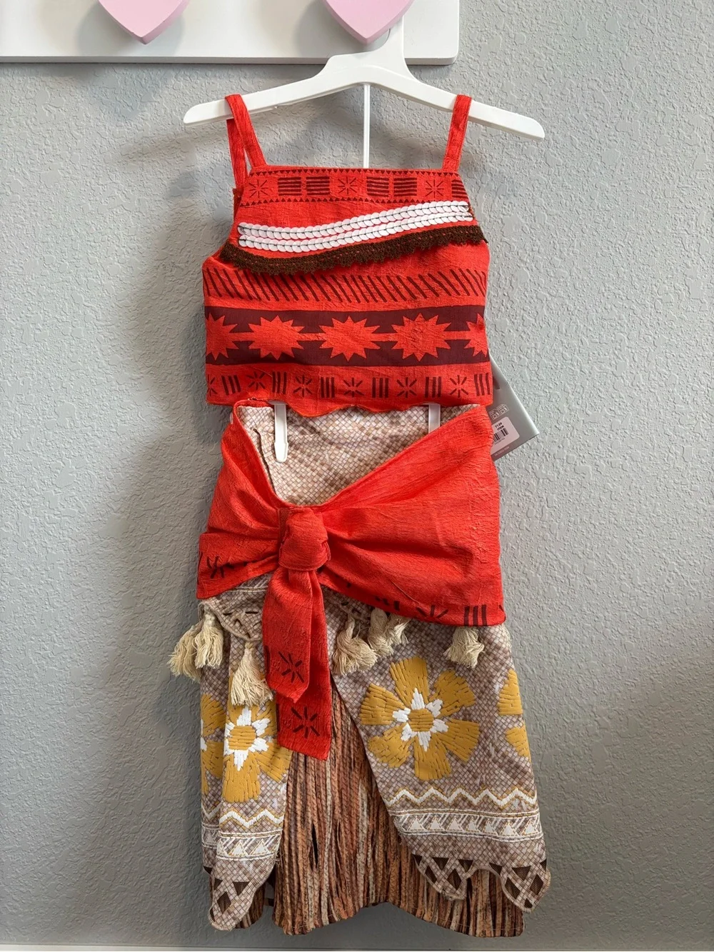 Disney Store Moana Classic Dress Size 4
